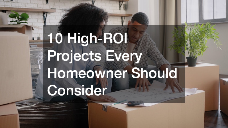 10 High-ROI Projects Every Homeowner Should Consider